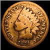 Image 1 : 1871 Indian Head Cent NICELY CIRCULATED