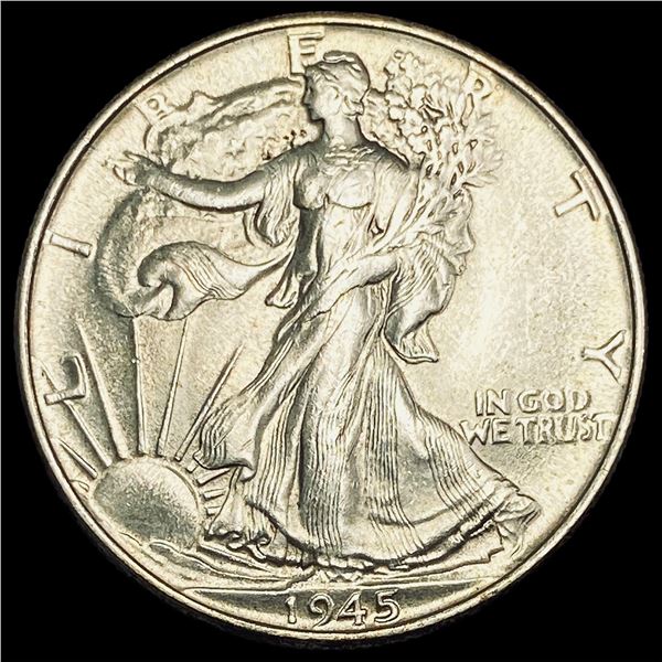 1945 Walking Liberty Half Dollar CHOICE BU