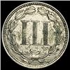 Image 2 : 1875 Nickel Three-Cent Piece CHOICE AU