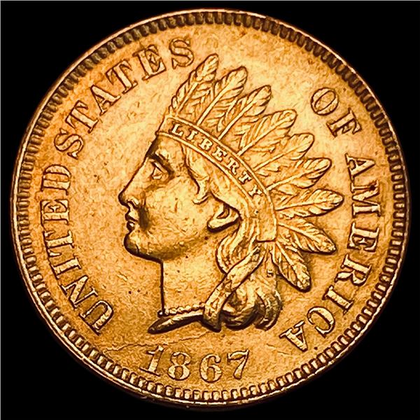 1867 Indian Head Cent CHOICE BU