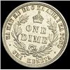 Image 2 : 1883 Hawaii Silver Dime CLOSELY UNCIRCULATED