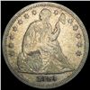 Image 1 : 1846 Seated Liberty Dollar ABOUT UNCIRCULATED