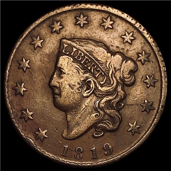 1819 Classic Head Large Cent LIGHTLY CIRCULATED