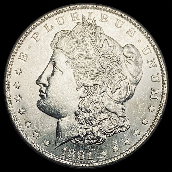 1881-S Silver Morgan Dollar CHOICE BU
