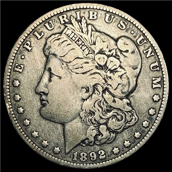 1892-O Silver Morgan Dollar LIGHTLY CIRCULATED