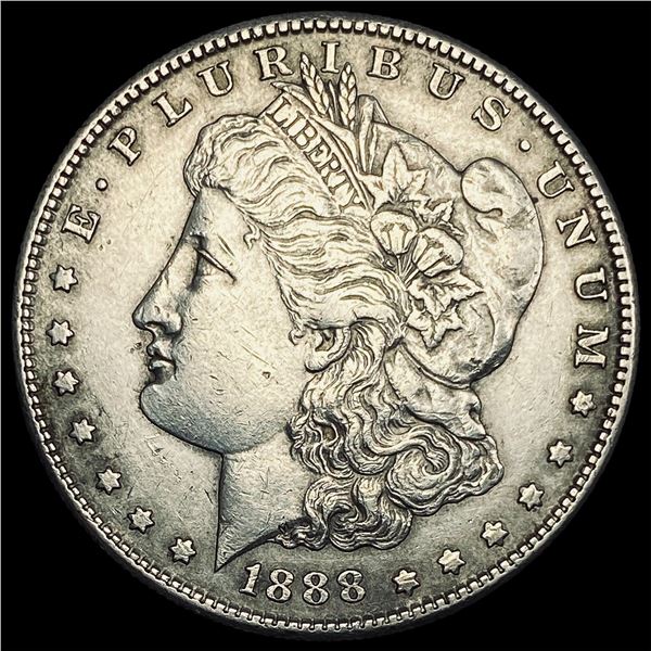 1888-S Silver Morgan Dollar CLOSELY UNCIRCULATED