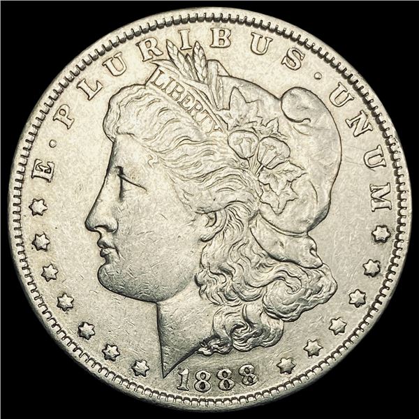 1888 Silver Morgan Dollar CLOSELY UNCIRCULATED