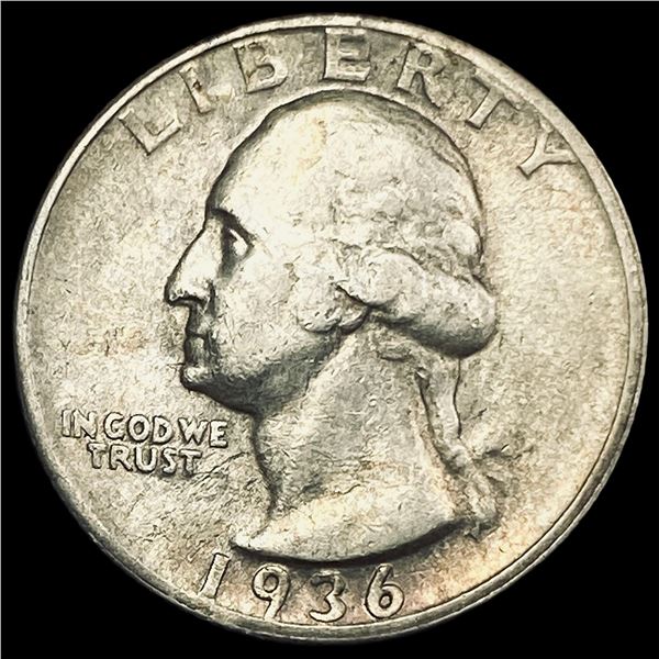 1936-D Silver Washington Quarter CLOSELY UNCIRCULATED