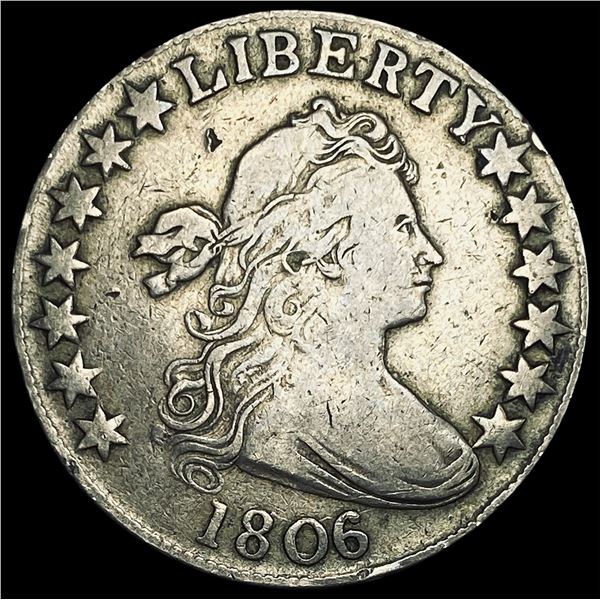 1806 Draped Bust Half Dollar LIGHTLY CIRCULATED