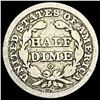 Image 2 : 1842-O Seated Liberty Half Dime NICELY CIRCULATED