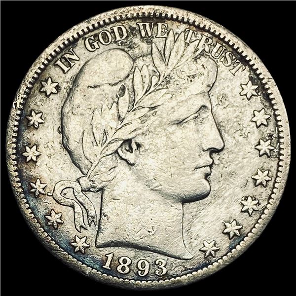 1893-O Silver Barber Half Dollar HIGH GRADE