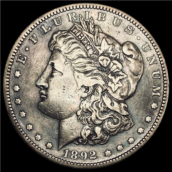 1892-S Silver Morgan Dollar NEARLY UNCIRCULATED