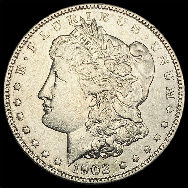 1902-S Silver Morgan Dollar CLOSELY UNCIRCULATED