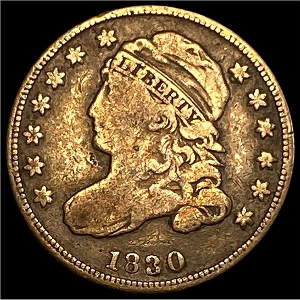 1830 Capped Bust Dime NICELY CIRCULATED