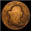 Image 1 : 1807 Draped Bust Half Cent NICELY CIRCULATED