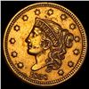 Image 1 : 1838 Braided Hair Large Cent CLOSELY UNCIRCULATED