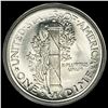 Image 2 : 1939-D Silver Mercury Dime GEM BU