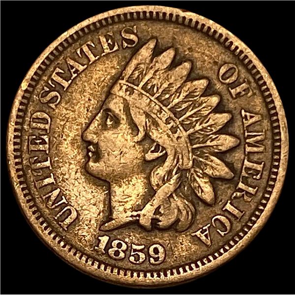1859 Indian Head Cent LIGHTLY CIRCULATED