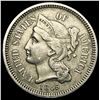 Image 1 : 1865 Nickel Three-Cent Piece NEARLY UNCIRCULATED