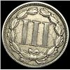 Image 2 : 1865 Nickel Three-Cent Piece NEARLY UNCIRCULATED