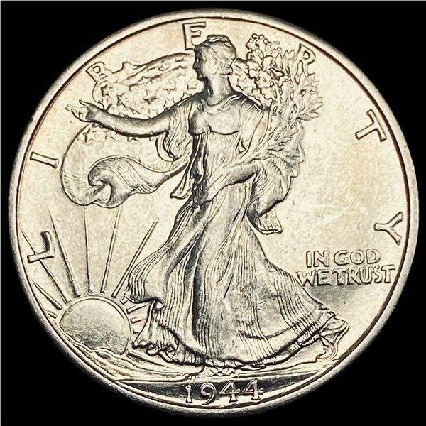 1944-D Walking Liberty Half Dollar CHOICE AU
