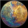 Image 2 : 2014 Toned 1oz Silver American Eagle HIGH GRADE