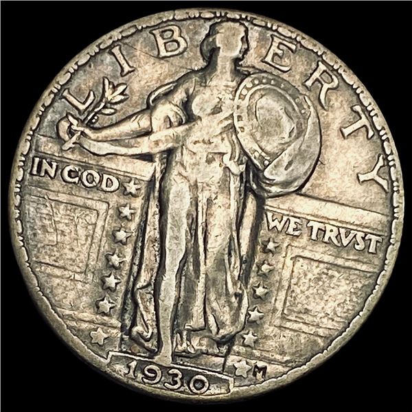 1930 Standing Liberty Quarter LIGHTLY CIRCULATED