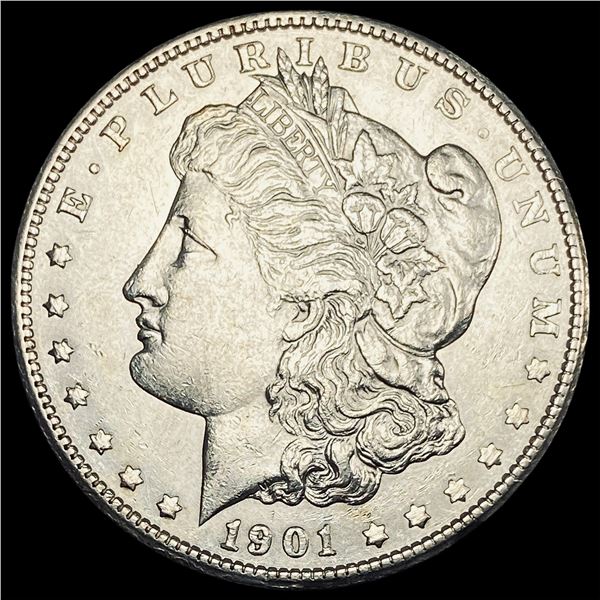 1901-S Silver Morgan Dollar CLOSELY UNCIRCULATED