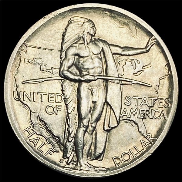 1938-S Silver Oregon Trail Half Dollar UNCIRCULATED