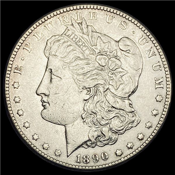 1890-CC Silver Morgan Dollar CLOSELY UNCIRCULATED