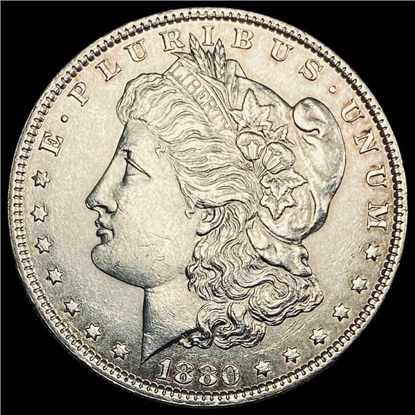 1880-O Micro O Silver Morgan Dollar UNCIRCULATED