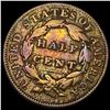 Image 2 : 1832 Classic Head Half Cent NICELY CIRCULATED