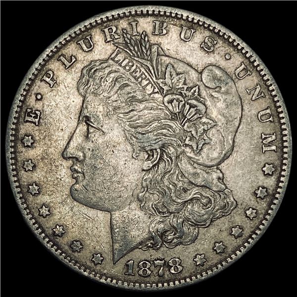 1878 7/8TF Silver Morgan Dollar NEARLY UNCIRCULATED