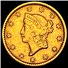 Image 1 : 1851 Gold $1 Liberty Type 1 CLOSELY UNCIRCULATED