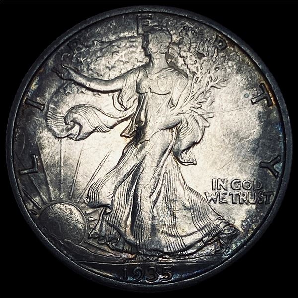 1935-S Walking Liberty Half Dollar CLOSELY UNCIRCULATED