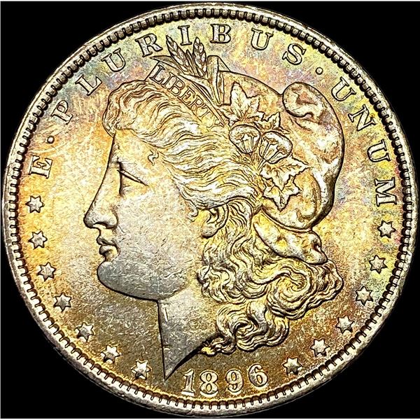 1896 Morgan Silver Dollar NEARLY UNCIRCULATED