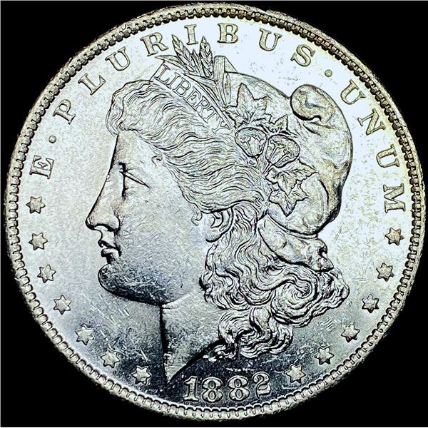 1882-O/S Silver Morgan Dollar CHOICE BU