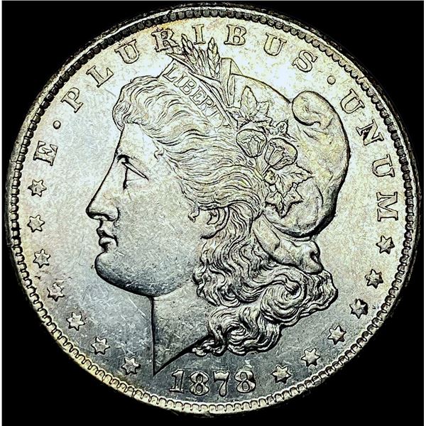 1878-CC Silver Morgan Dollar CHOICE AU