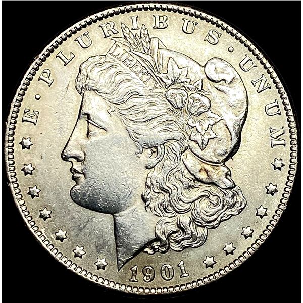 1901-S Silver Morgan Dollar CLOSELY UNCIRCULATED