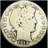 Image 1 : 1913 Silver Barber Half Dollar NICELY CIRCULATED