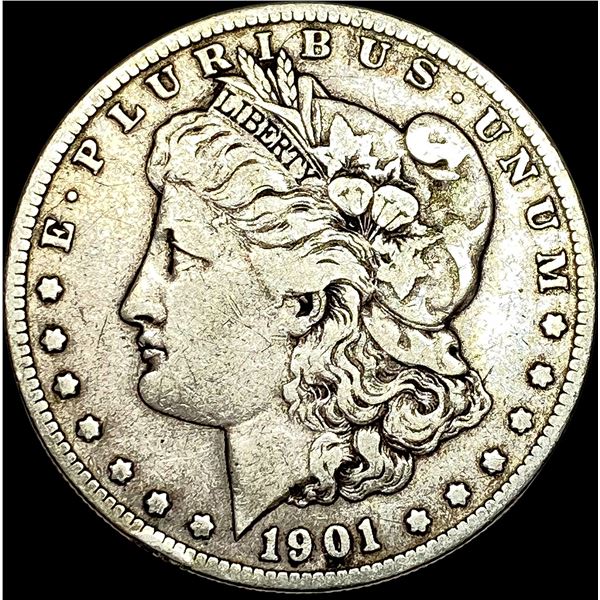 1901-CC Silver Morgan Dollar LIGHTLY CIRCULATED