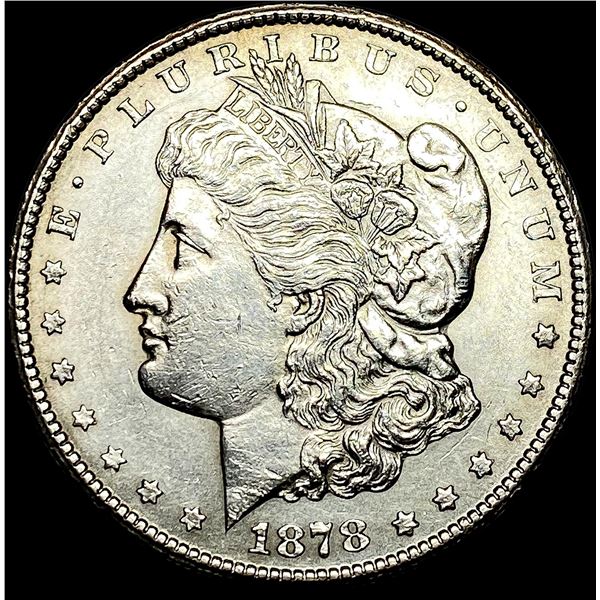 1878-S Silver Morgan Dollar CLOSELY UNCIRCULATED