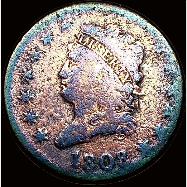 1808 Classic Head Large Cent NICELY CIRCULATED