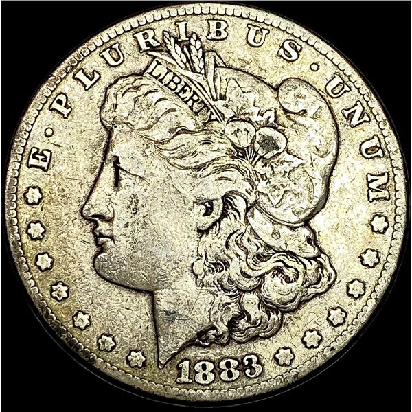 1883-S Silver Morgan Dollar LIGHTLY CIRCULATED