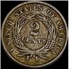 Image 2 : 1866 Two-Cent Piece LIGHTLY CIRCULATED