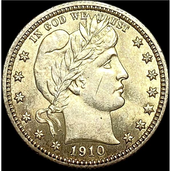 1910 Barber Silver Quarter UNCIRCULATED