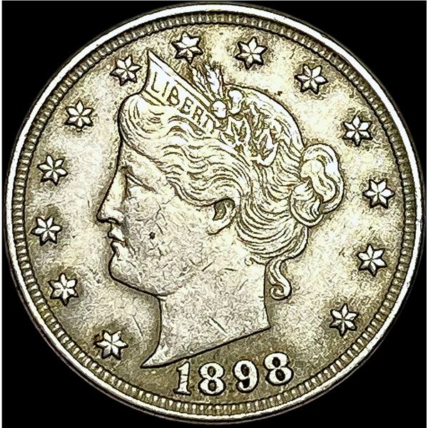 1898 Liberty Head Nickel CLOSELY UNCIRCULATED