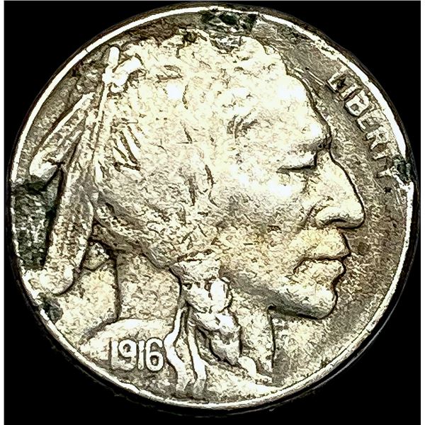 1916-S Buffalo Nickel NICELY CIRCULATED