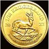 Image 2 : 2022 1/10oz Gold Krugerrand SUPERB GEM BU