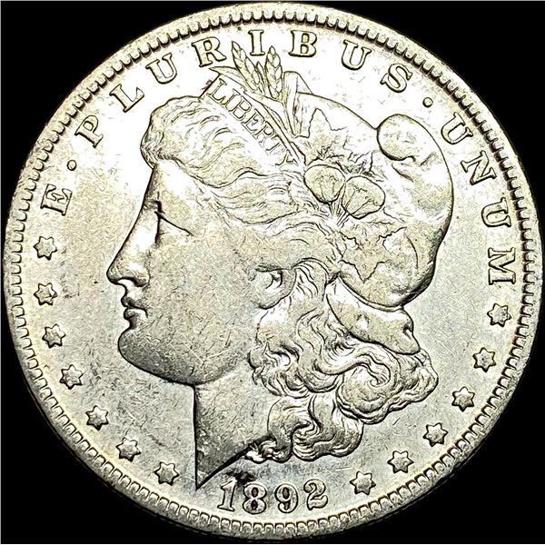 1892-O Silver Morgan Dollar NEARLY UNCIRCULATED